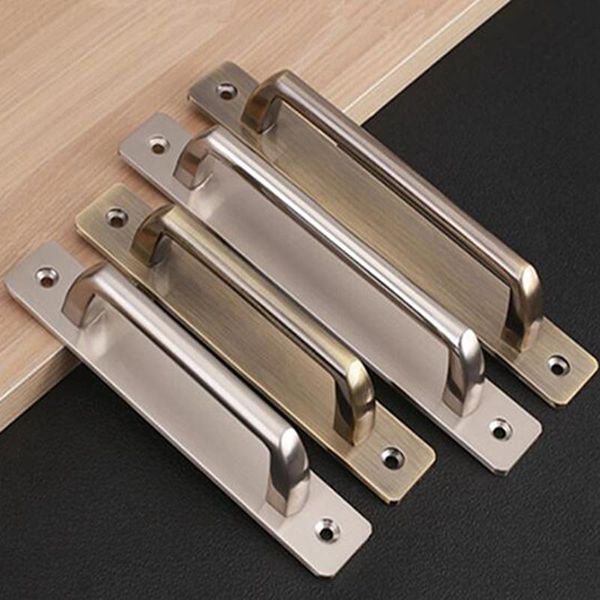 

handles & pulls stainless steel door cupboard knob silver drawer kitchen cabinet knobs and for furniture closet