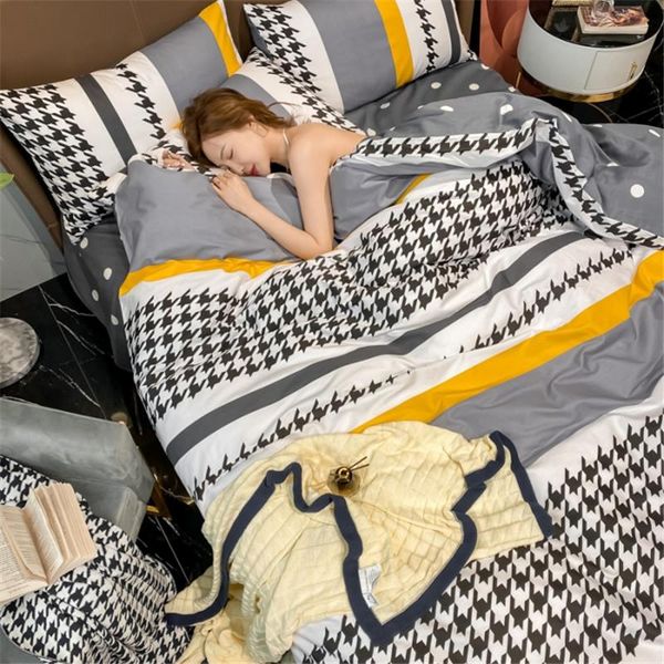 

bedding sets 100% cotton luxury set highend comforter covers duvet cover soft breathable for children room decorations