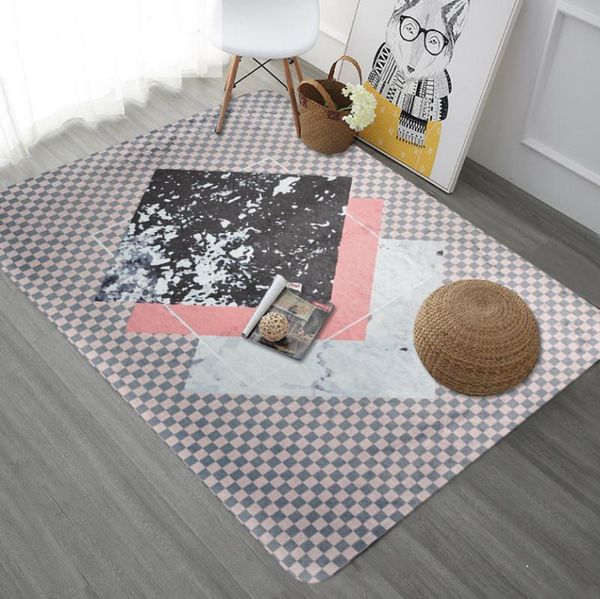 

carpets simple nordic soft living room home bedroom sofa coffee table rugs study floor mats kids crawling area a034