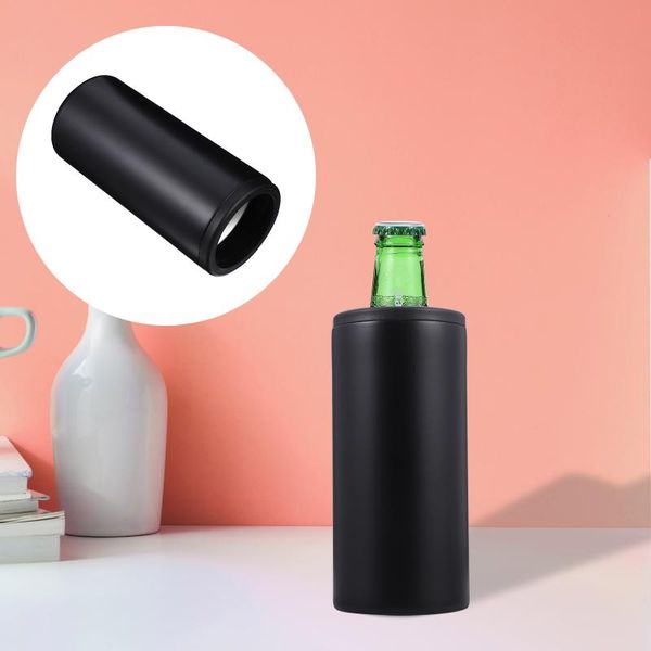 

water bottles 1pc delicate beer bottle cover portable stainless steel holder