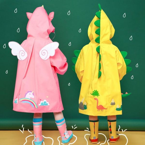 

raincoats baby one-piece raincoat for boys and girls kindergarten poncho primary school students
