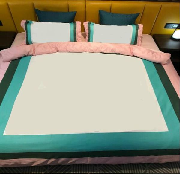 Nuovi set di biancheria da letto Set copripiumino stampato queen size vendita 2 federe copripiumino lenzuolo