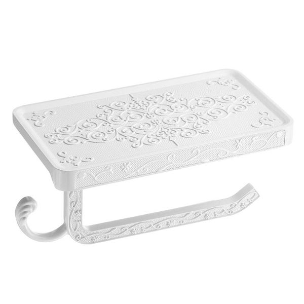 

toilet paper holders bathroom stainless steel mobile phone holder shelf towel rack tissue box