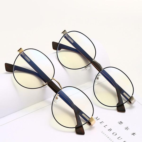 

sunglasses round anti blue light glasses women wooden legs computer trends office blocking gaming for men eyeglasses frame, White;black