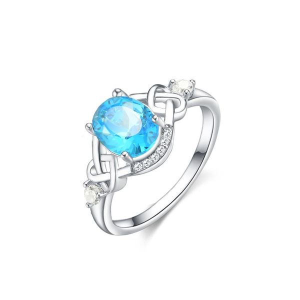 

wedding rings fashion silver ring classic exquisite temperament female models inlaid zircon hand jewelry, Slivery;golden