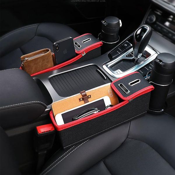 

car organizer seat multifunctional storage box for kia rio 3 4 k2 k5 k4 cerato,soul,forte,sportage r,sorento,mohave,optima
