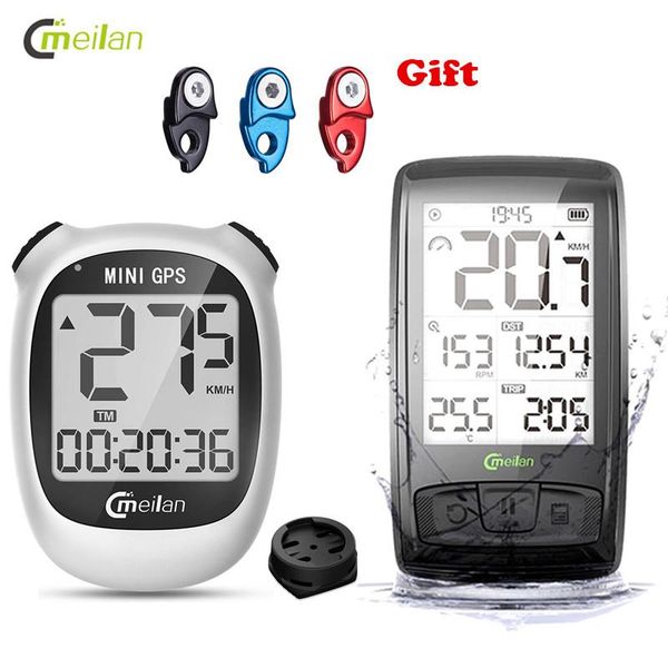 

bike computers meilan wireless cycling computer navigation waterproof bicycle odometer with lcd display gps accessories