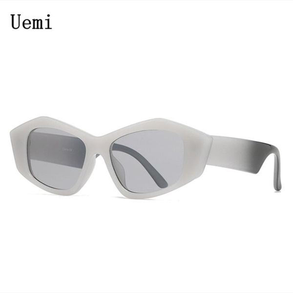 

sunglasses vintage square irregular for women men fashion small frame shading retro sun glasses uv400 lentes de sol, White;black