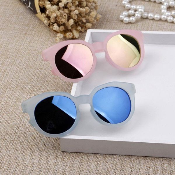 

sunglasses candy color brand kids black children's sunglassefashions anti-uv baby sun-shading eyeglasses girl boy glasses uv400, White;black