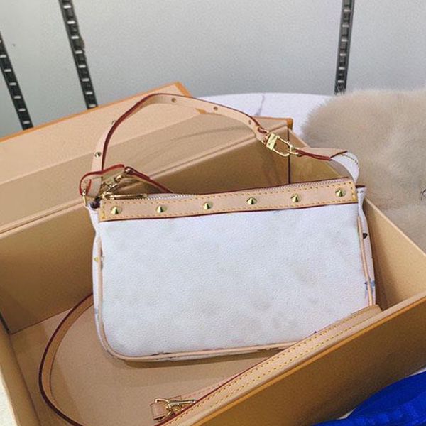 

crossbody bag women purse wallet clutch bags fashion real leather grain colored letters printing zipper removable shoulder strap women handb