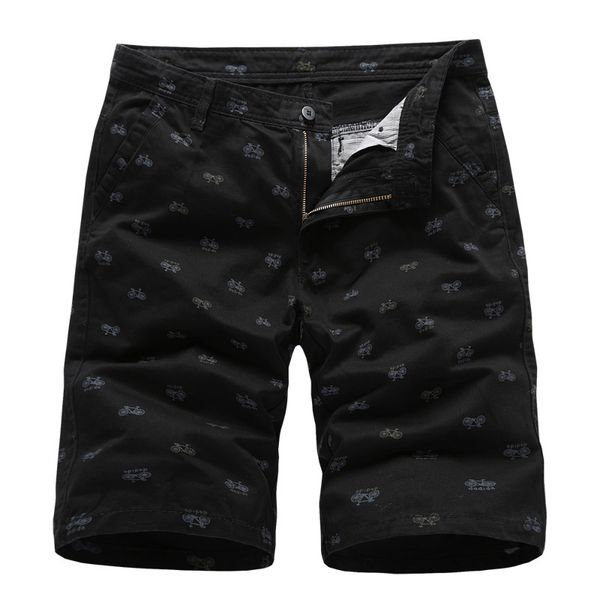 

more size 28-38 male black polish shorts new cargo 2021 classic casual summer 95% cotton brand short trouper pants 5zpj, White;black