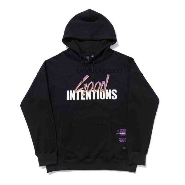 

vlones sweater, hooded big v coat, wang yibo's same men's and women's hoodie, fujiwara haogao street, Black
