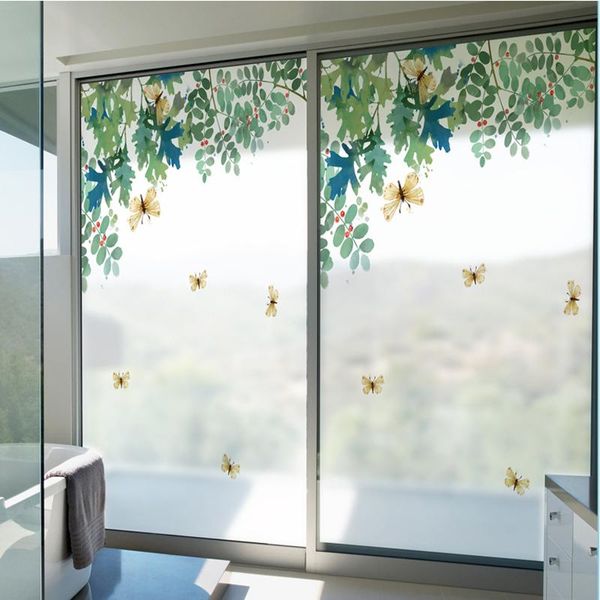 

window stickers color windows balcony windowsill bedroom translucent opaque bathroom living room decoration glass foil-15