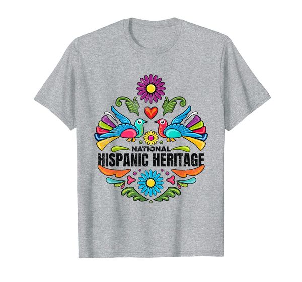 

national hispanic heritage month t shirt, White;black