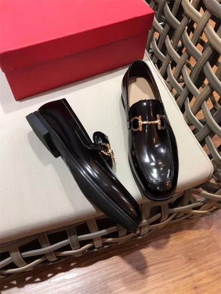 

summer men business designers dress leather shoes luxury brands noble elegant for wedding dresses shoes men's model dancing trend shoes, Black