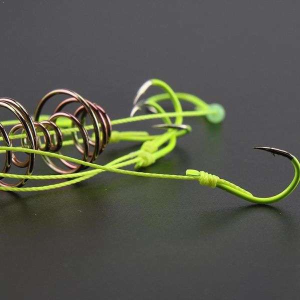 

a box of four sets of fluorescent color iseni fishing sets fluorescent hooks, explosion four tackle in hooks, a fishing n6z0