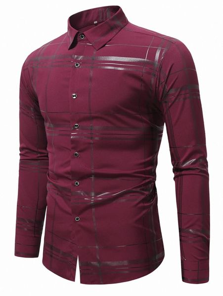 

men plaid button front shirt q9cg#, White;black