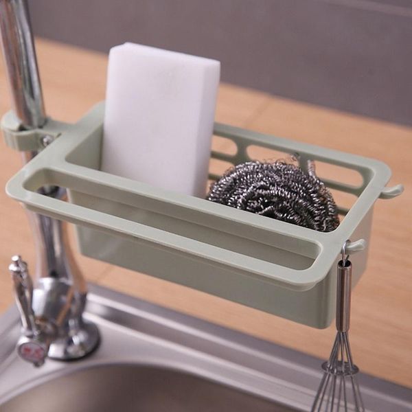 

sundries hanging holder basket kitchen organizer faucet drain storage plastic rack container sink