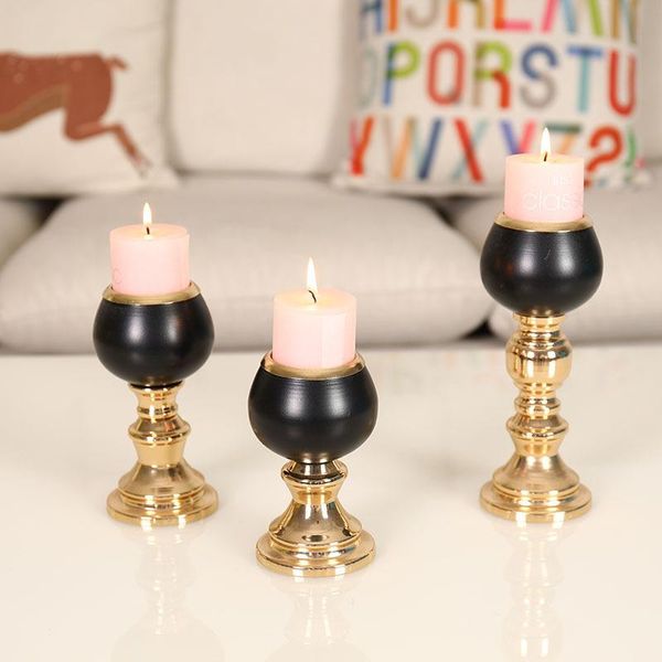 

imuwen metal candle holder gold candlestick wedding candle stand exquisite table candlestick for home l decor