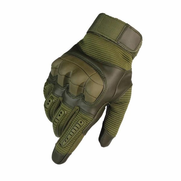 

sports gloves multicam camouflage tactical touch screen army outdoor climbing shooting paintball full finger, Black