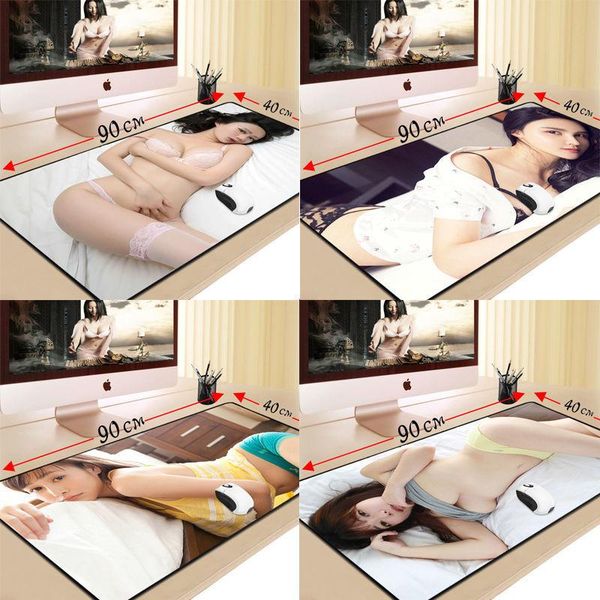 

mouse pads & wrist rests 2022 oversized beauty pad personality buttocks thicken seaming computer desk mat