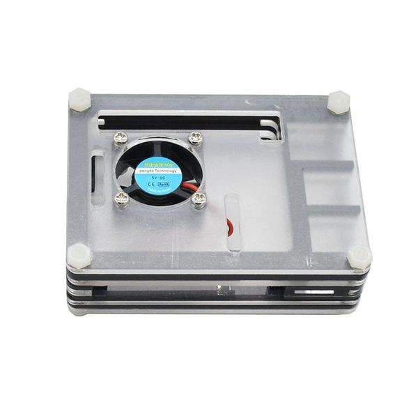 

lapcooling pads for raspberry pi acrylic case with fan heatsinks 4