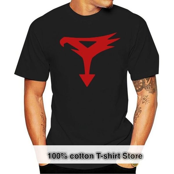 

men's t-shirts gatchaman gforce chest anime cartoon black t-shirt, White;black