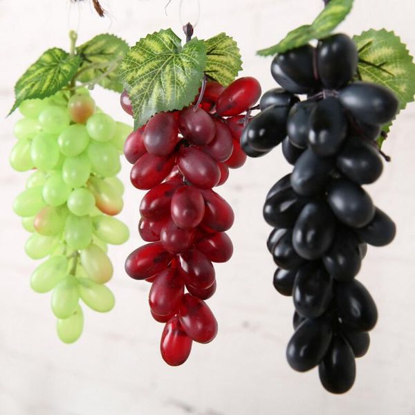 

artificial fruit plastic grapes simulation plant for home wedding party garden tree decorative fruit pgraphy props
