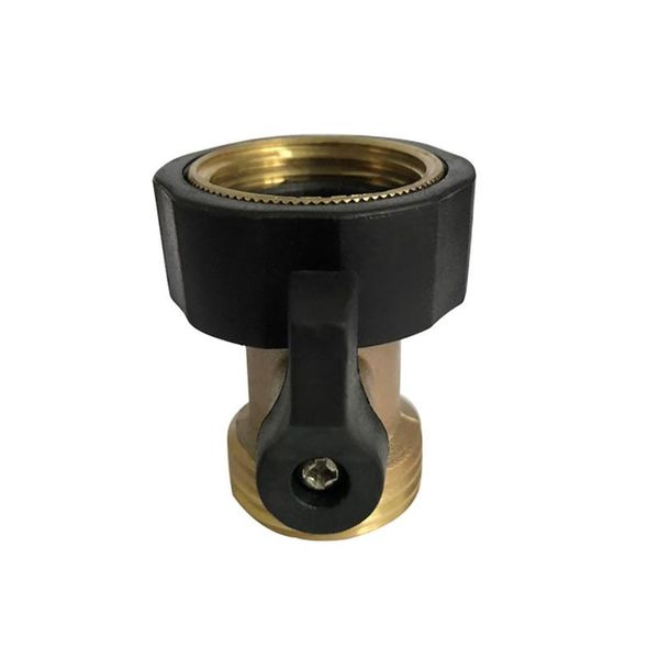 

watering equipments super heavy duty 3/4 inch brass water shut off valves garden hose connector