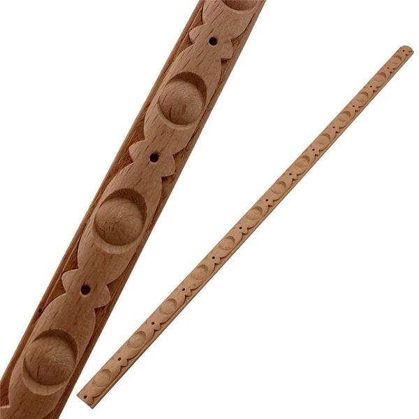 

decorative objects & figurines line decoration european style wood round applique heart flower miniatures vintage home decor wooden feng shu