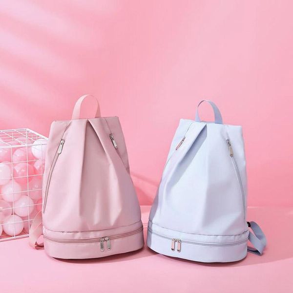 

backpack 2021 ladies swimming independent shoe warehouse waterproof storage bag draw dry wet separation gym