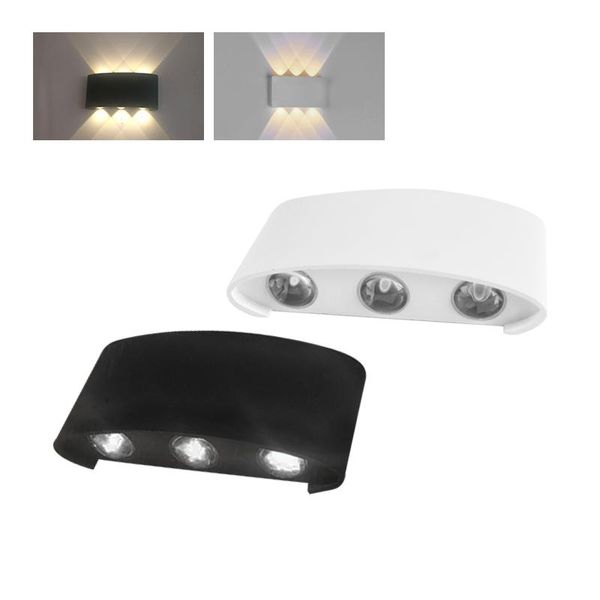 

wall lamps led indoor lighting lamp modern home decoration sconce aluminum 6w 90-260v for bath corridor
