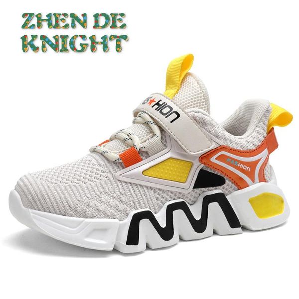 

athletic & outdoor 2021 spring autumn kids running sport shoes children for girls boys comfortable lightweight chaussure sneakers, Black