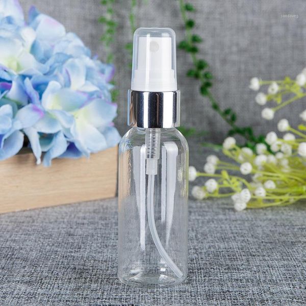 

storage bottles & jars 1pc 30ml transparent plastic spray bottle small cosmetic packing atomizer perfume atomizing liquid container