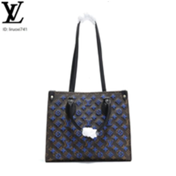 

brand designer luxury frl4 m44569 embroidered printed handbag blue women handbags iconic bags handles shoulder bags totes cross body bag, Red;black