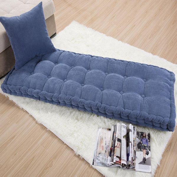 

cushion/decorative pillow thick cushion home office decoration long solid color tatami customizable floor