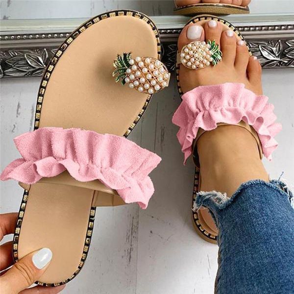 

sandals women summer flat slippers ladies slip on soft shoes female flip flops outdoor beach slides, Black