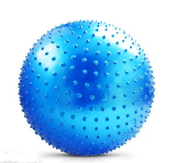 

2021 diameter 65cm explosion protection point massage inflated ball yoga ball thickening fitness equipment