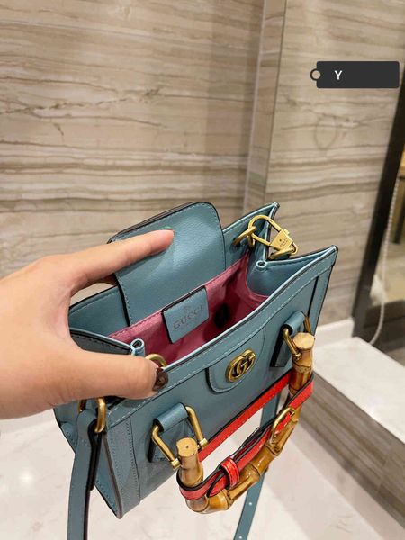 

handbag luxurys bags designer tote bag branded crossbody brand all-match fahion shoulder bamboo women chain phone