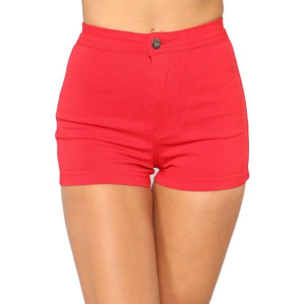 

women's jeans denim shorts women pencil casual candy color ladies double pocket woman cute booty short 2021 summer cowboy, Blue