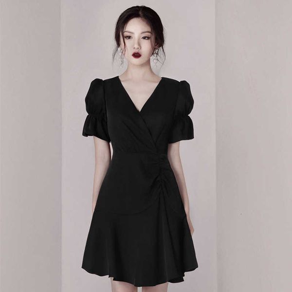 

luxury evening dress slim, Black;gray