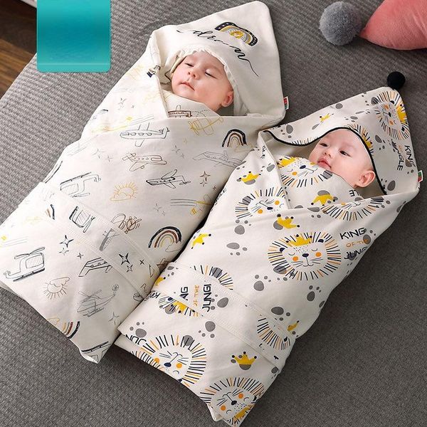 

blankets & swaddling quilt for babies summer thin breathable double-layer cotton blanket game go out cloak accessories born