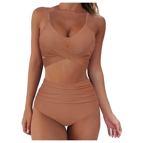 

women's swimwear swimsuit women bikini 2021 swimming suit for push up high cut lace halter set two piece ropa mujer, White;black