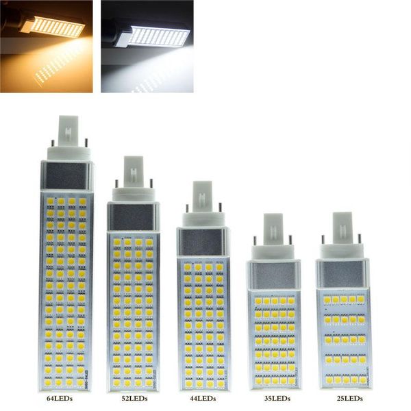 

bulbs 7w 9w 13w 15w 18w g24 led bulb lighting bombillas light replace fluorescent lamp ac85-265v horizontal plug
