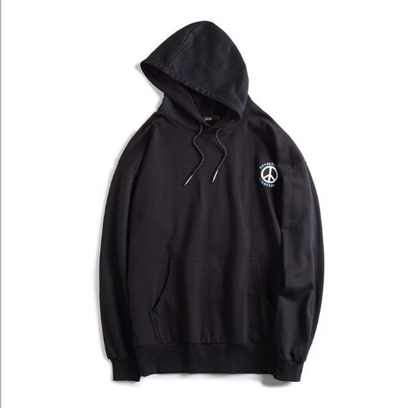 

men's hoodies & sweatshirts mens style lettering print men hoodie women street fleece warm sweatshirt winter autumn fashion pullover pl, Black