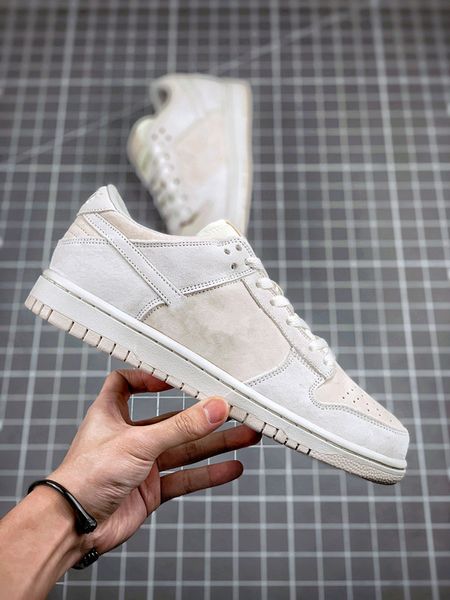 

shoes sb duks low vest grey sneakers classic grey genuine suede leather upper rubber outsole sports trendy style size us4-12 doule wraps