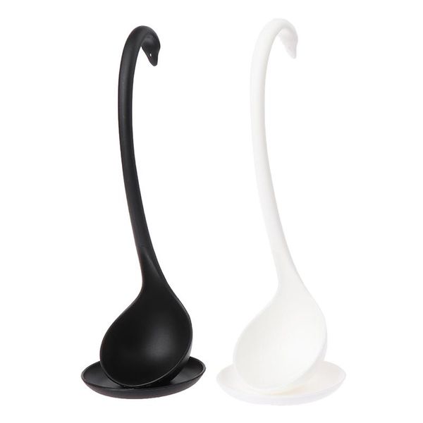 

1pc swan ladle spoons special swann spoon useful plastic ladles