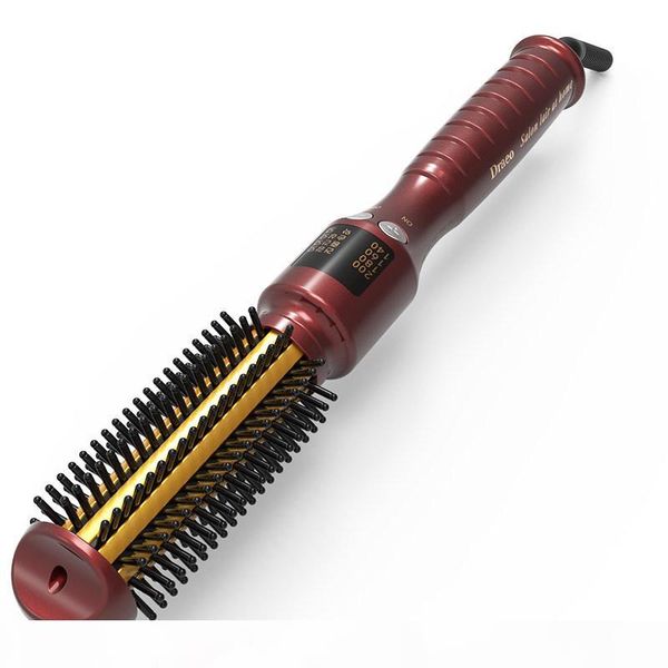 

aarhus ceramic electric juan fa shu hair curler big hair curler pear blossom fluffy modeling inner buckle heat resistant oe, Black