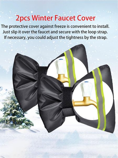 

kitchen faucets outdoor faucet cover for winter large 6.69*8.27*1.18in socks e protection waterproof 2 pack