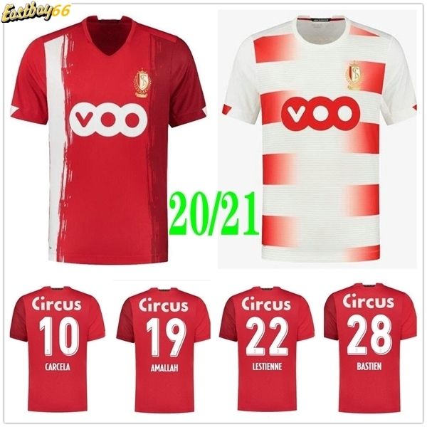 

2020 new standard liege soccer jerseys vanheusden laifis cimirot emond carcela custom 20 21 home away r.standard de liege football shirt, Black;yellow